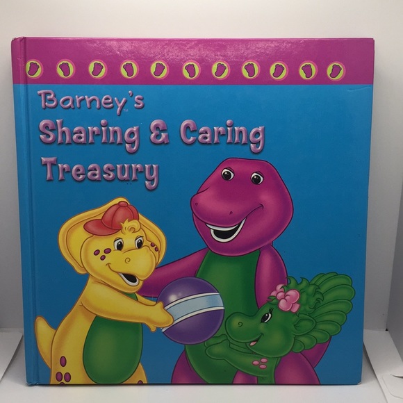 Barney’s Sharing & Caring Treasury Picture Book - Picture 1 of 16